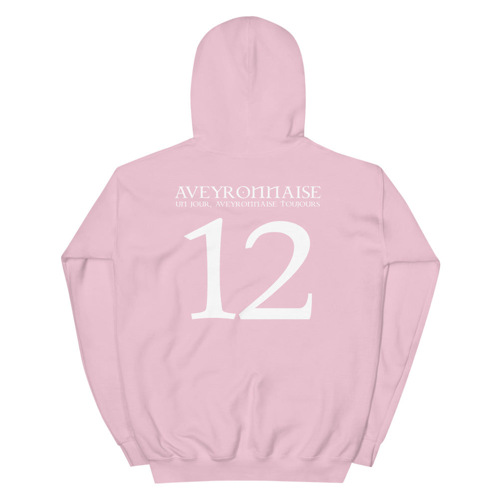 Aveyronnaise un jour, Aveyronnaise toujours 12 - Sweatshirt à capuche - Ici & Là - T-shirts & Souvenirs de chez toi