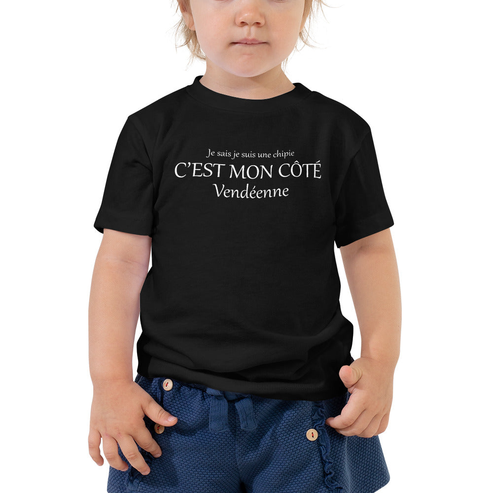 C'Est mon côté Vendéenne - T-shirt enfant - Ici & Là - T-shirts & Souvenirs de chez toi