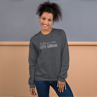 Thumbnail for Sweatshirt Lorraine gris sport - Fée pas chier cette Lorraine