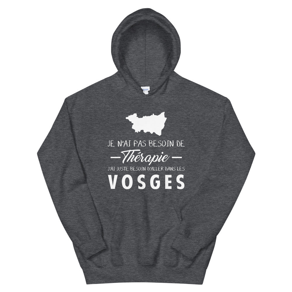 Sweatshirt Vosges gris foncé - Pas besoin de thérapie