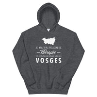 Thumbnail for Sweatshirt Vosges gris foncé - Pas besoin de thérapie