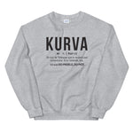 Definition Kurva - Tchèque - Sweatshirt - Ici & Là - T-shirts & Souvenirs de chez toi