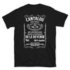 T-shirt Cantalou noir - Véritable whisky de chez toi