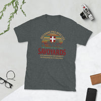 Thumbnail for T-shirt Savoie bleu marine dos - Fierté des Savoyards