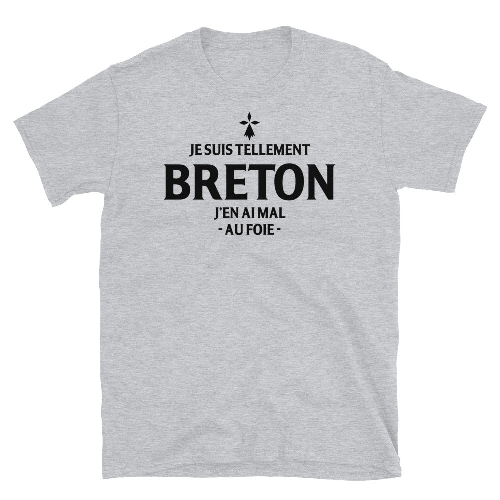 Breton Mal au foie - T-shirt Standard - Ici & Là - T-shirts & Souvenirs de chez toi