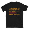T-shirt Auvergnat noir - Design mythique et humoristique