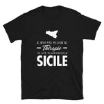 Thérapie Sicile, Italie - T-shirt Standard - Ici & Là - T-shirts & Souvenirs de chez toi