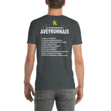 Aveyronnais - 10 commandements - T-shirt Standard v - Ici & Là - T-shirts & Souvenirs de chez toi