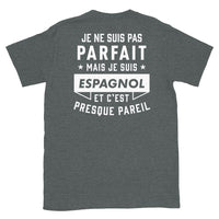 Thumbnail for T-shirt Espagne bleu marine - Je ne suis pas parfait mais