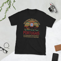 Thumbnail for Déconne pas avec les Portugais - T-shirt Standard - Ici & Là - T-shirts & Souvenirs de chez toi