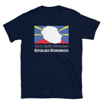 République Réunionnaise -  T-Shirt standard - Ici & Là - T-shirts & Souvenirs de chez toi