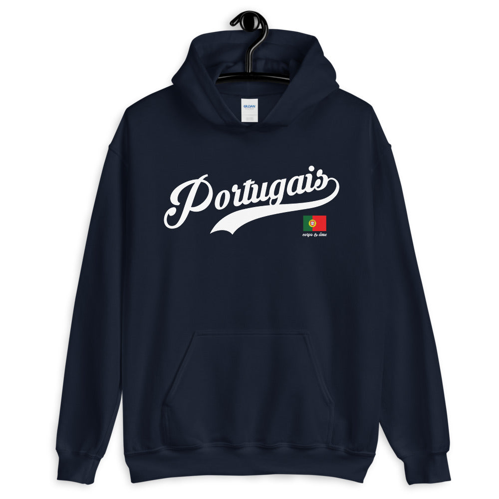 Portugais corps & âme - Sweatshirt à capuche - Ici & Là - T-shirts & Souvenirs de chez toi