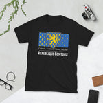 République Comtoise Nenni ma foi ! - T-shirt Standard - Ici & Là - T-shirts & Souvenirs de chez toi