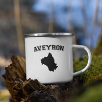 Thumbnail for Aveyron - Tasse / mug en émaille - Ici & Là - T-shirts & Souvenirs de chez toi