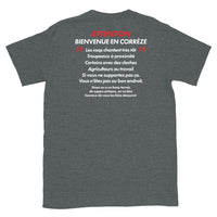 Thumbnail for Bienvenue en Corrèze - T-shirt Standard - Ici & Là - T-shirts & Souvenirs de chez toi