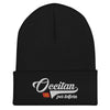Bonnet Occitan noir - Occitan pour toujours brodé