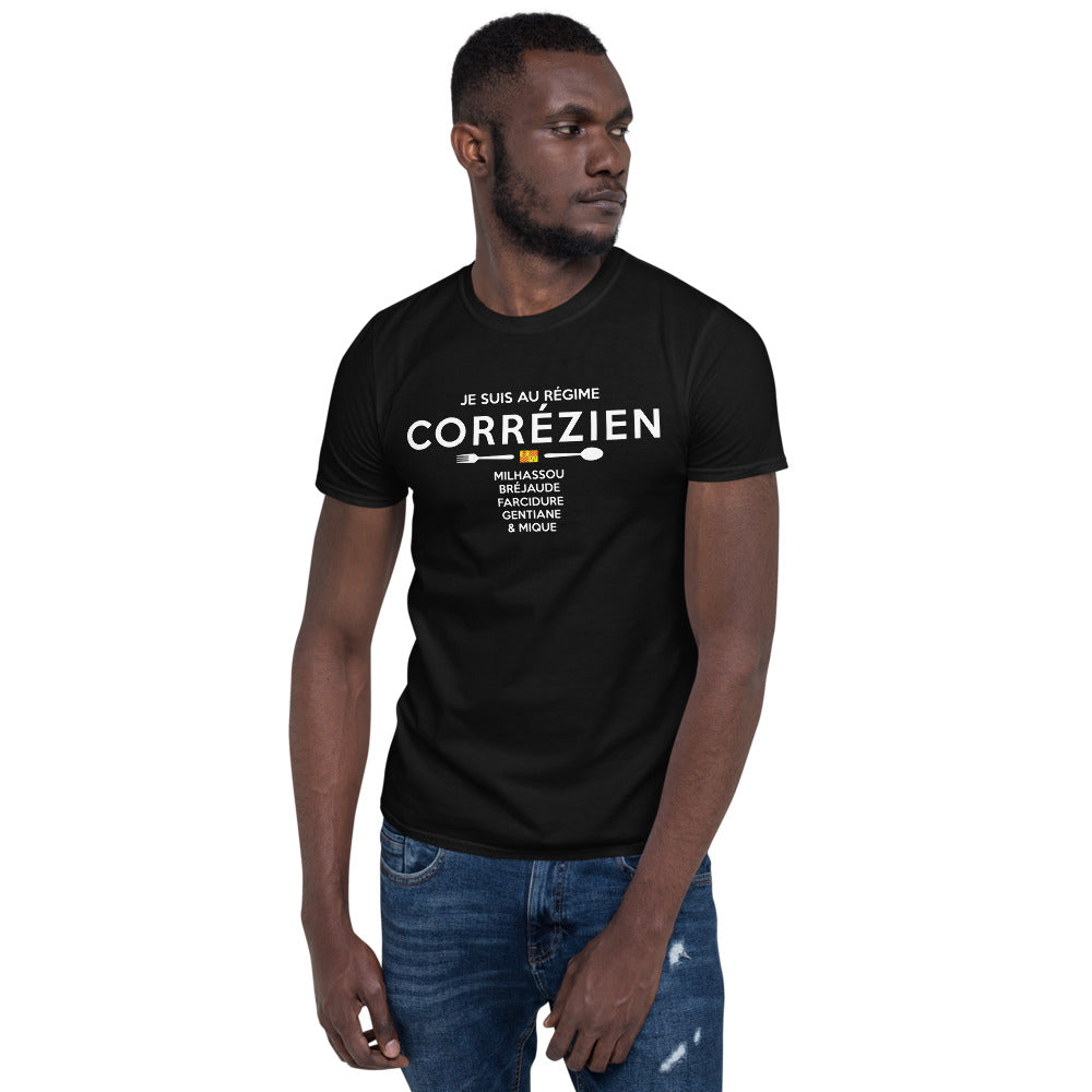 Régime Corrézien - T-shirts Unisexe Standard - Ici & Là - T-shirts & Souvenirs de chez toi