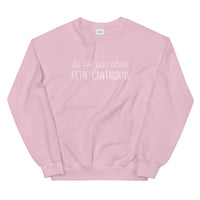 Thumbnail for fée pas chier cette cantalouse - Sweatshirt - Ici & Là - T-shirts & Souvenirs de chez toi