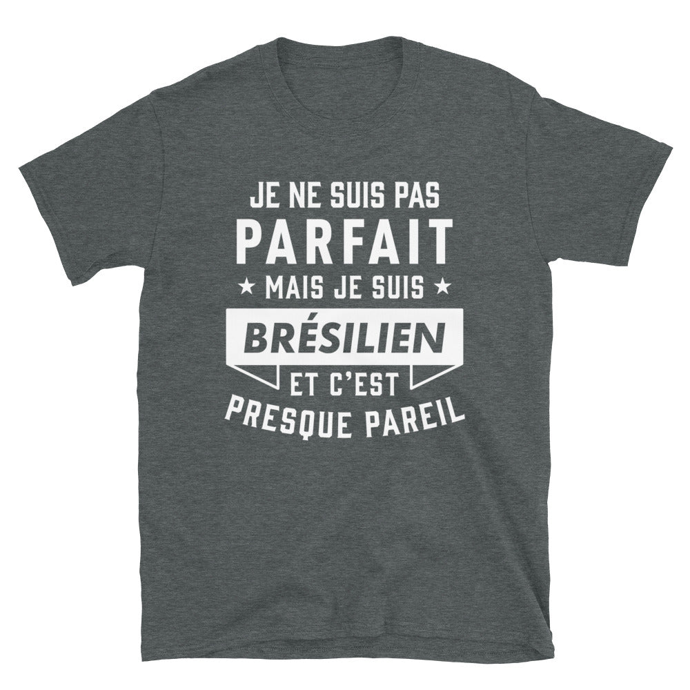 T-shirt Brésilien bleu marine - design parfait et confortable