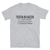 Thumbnail for T-shirt italien blanc - Testa di cazzo - vue dos