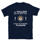 Espion en Wallonnie -  T-Shirt standard - Ici & Là - T-shirts & Souvenirs de chez toi