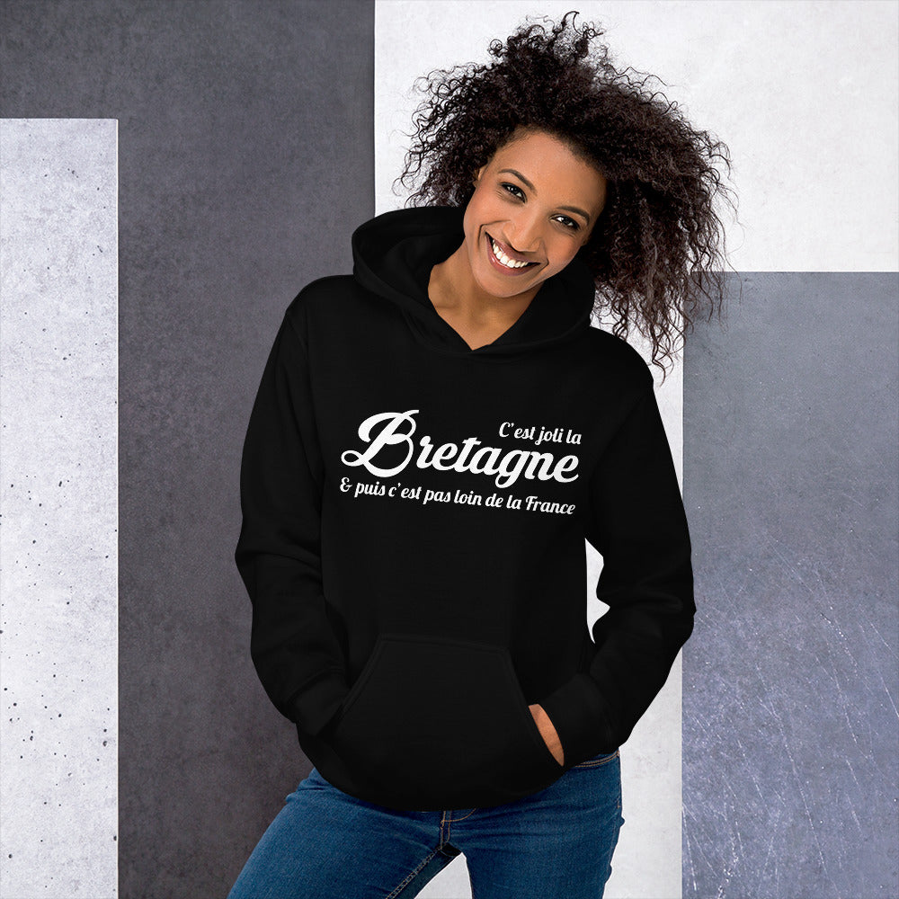 C'est joli, la Bretagne - Sweatshirt à capuche - Ici & Là - T-shirts & Souvenirs de chez toi