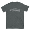 T-shirt Aveyron noir - Naturalisé avec humour et fierté