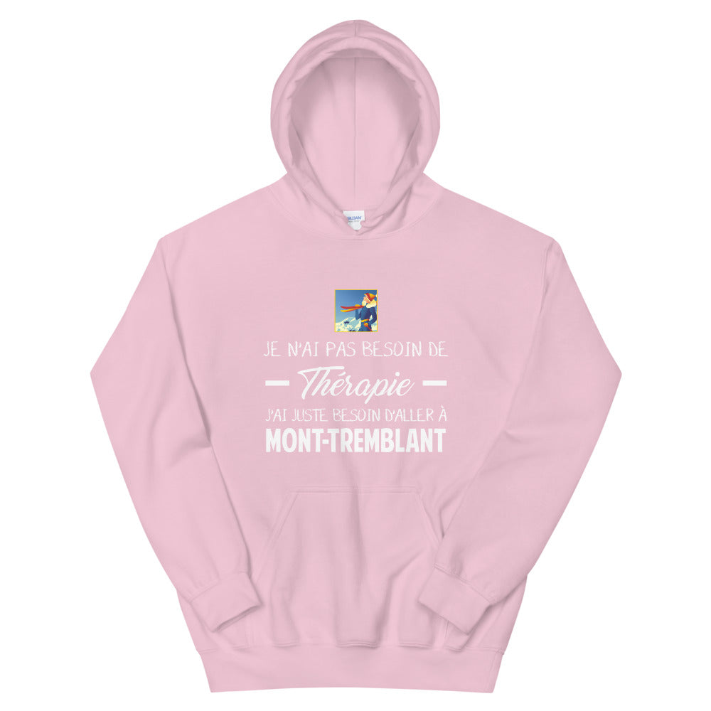 Mont-Tremblant Thérapie - Sweatshirt à capuche - Ici & Là - T-shirts & Souvenirs de chez toi
