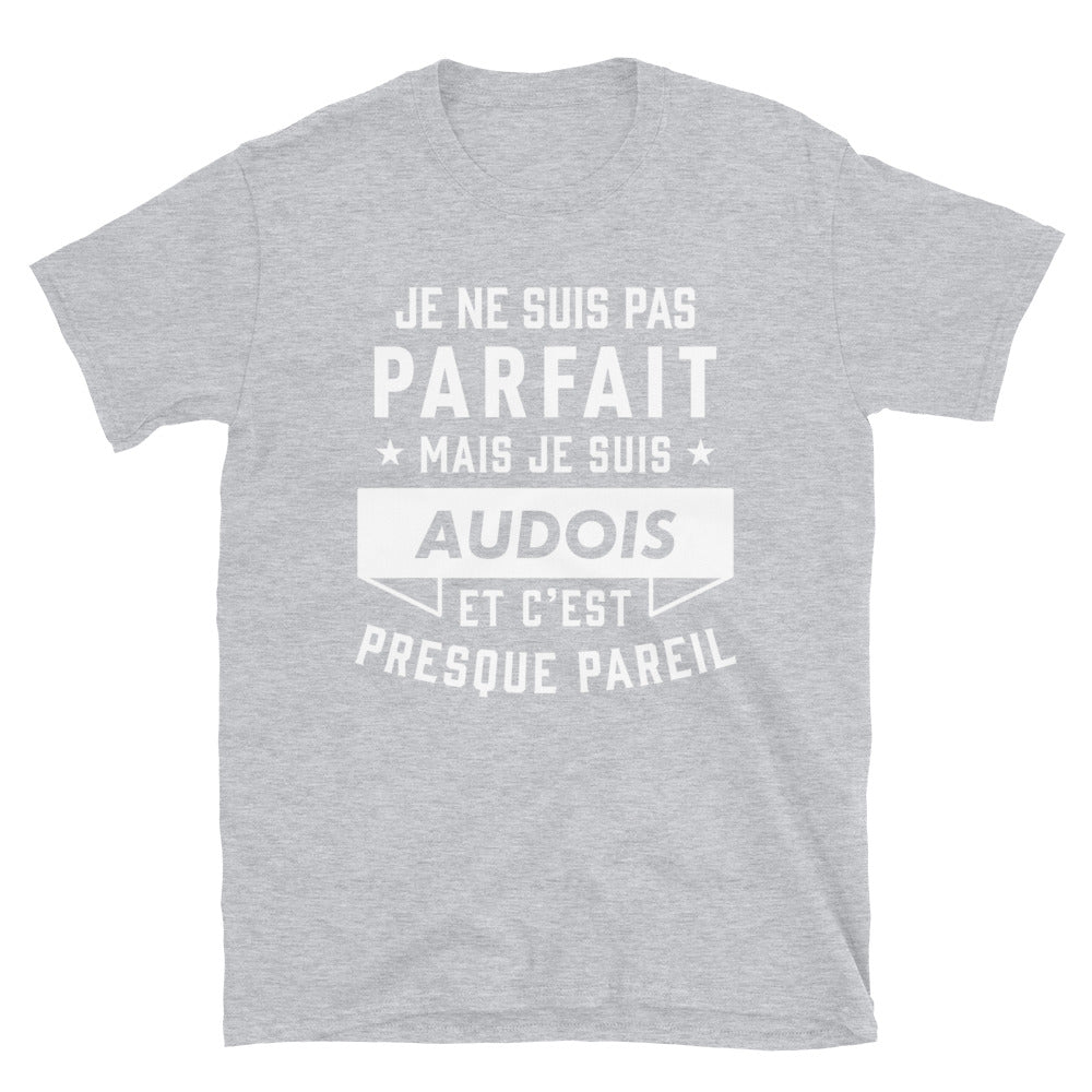 T-shirt Aude gris sportif - Confort et fierté des origines