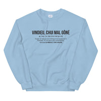 Thumbnail for Vindieu, chui mal gôné Bourgogne - Sweatshirt - Ici & Là - T-shirts & Souvenirs de chez toi