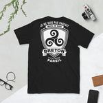 Je ne suis pas Parfait mais je suis Breton - T-shirts Unisexe Standard - Ici & Là - T-shirts & Souvenirs de chez toi