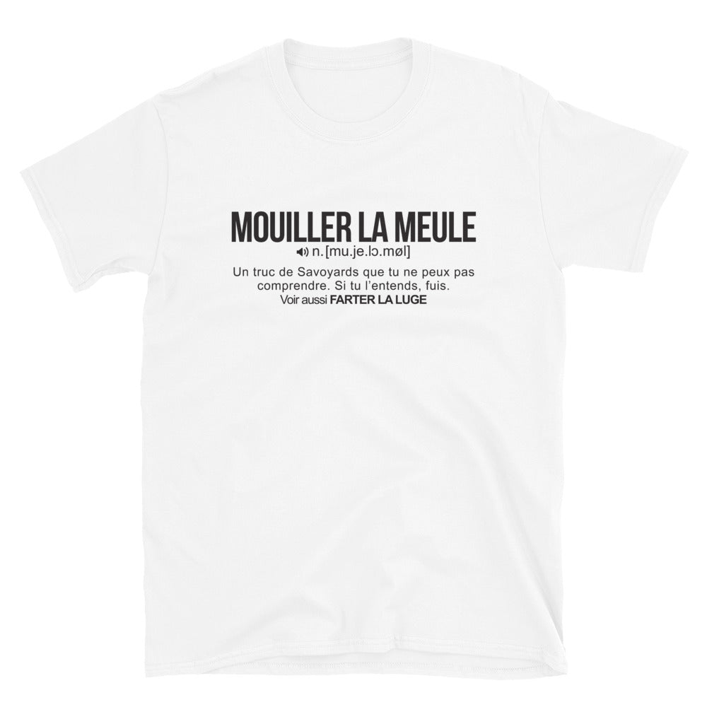 T-shirt Savoie blanc - Humour sur l'alcool et l'identité