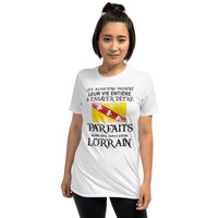 Thumbnail for T-shirt Lorrain Parfait gris sport - Les Alsaciens et leur vie entière