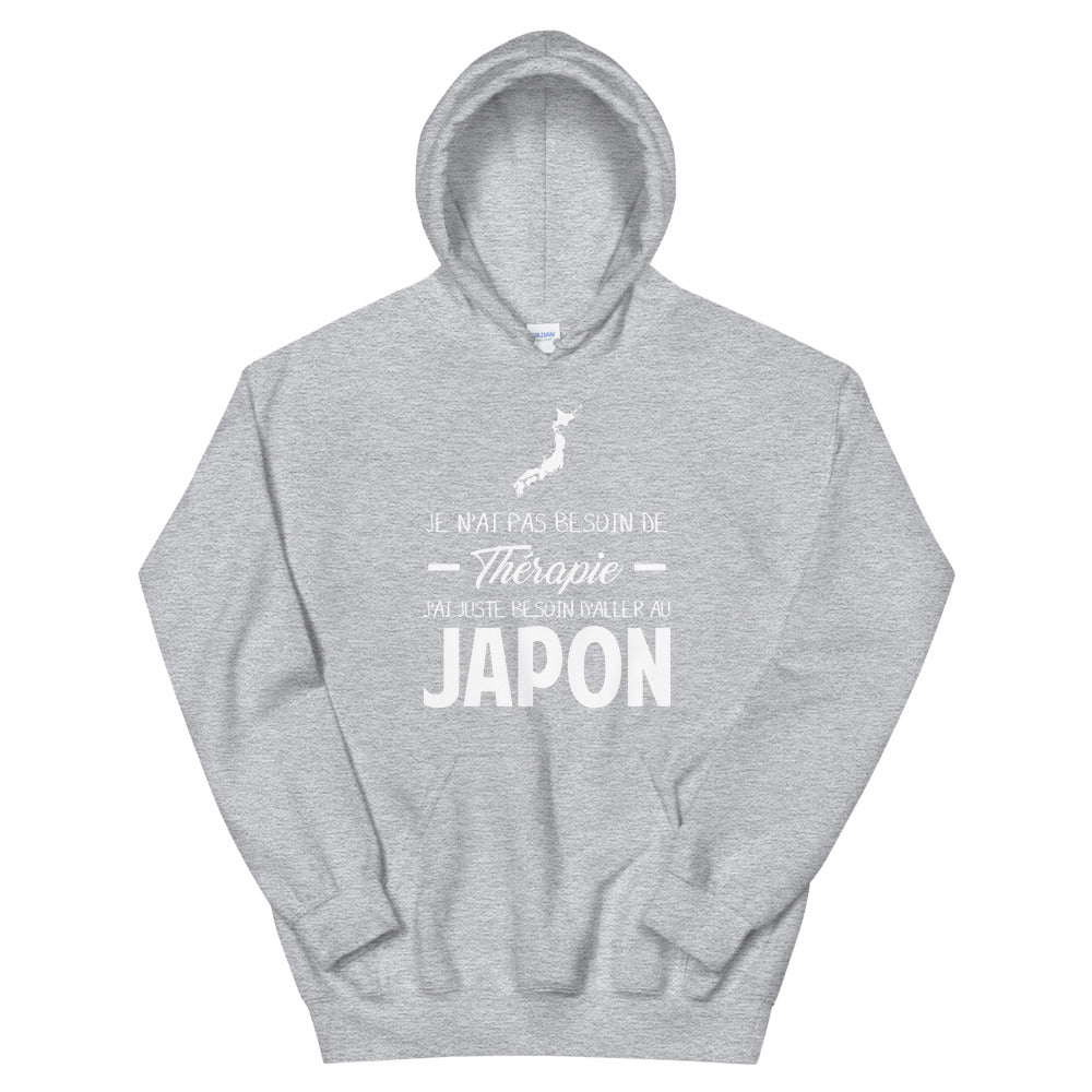 Japon Thérapie - Sweatshirt à capuche - Ici & Là - T-shirts & Souvenirs de chez toi