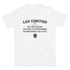 T-shirt Franche-Comté blanc - Fierté comtoise humoristique