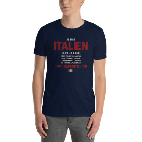 Italien tout depend de toi - T-shirt Standard - Ici & Là - T-shirts & Souvenirs de chez toi