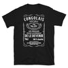 T-shirt Congo noir - Véritable whisky de chez toi