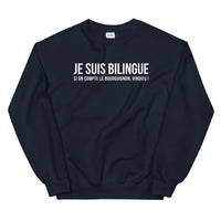 Thumbnail for Bilingue bouguignon Bourgogne - Sweatshirt - Ici & Là - T-shirts & Souvenirs de chez toi