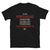 T-shirt Portugal noir - Tout dépend de toi