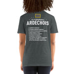 Ardéchois - 10 commandements - T-shirt Standard v - Ici & Là - T-shirts & Souvenirs de chez toi