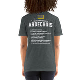 Ardéchois - 10 commandements - T-shirt Standard v - Ici & Là - T-shirts & Souvenirs de chez toi