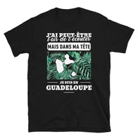 Thumbnail for T-shirt Guadeloupe bleu marine dos - En tête sous le soleil des Antilles
