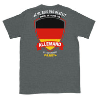 Thumbnail for T-shirt Allemagne bleu marine - Je ne suis pas parfait mais.