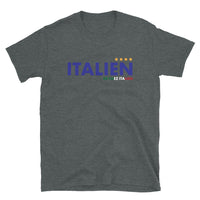 Thumbnail for T-shirt Italie noir dos - Fierté et humour des origines