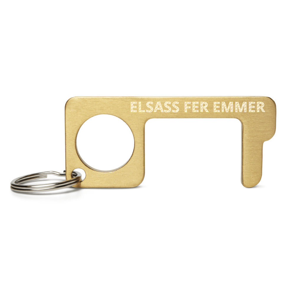 Porte-clés Alsace - Elsàss fer emmer design humoristique