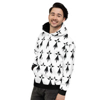 Thumbnail for Sweat à capuche Bretagne noir dos - Confort et style breton