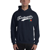 Thumbnail for Sweatshirt Portugal noir dos - Corps & âme pour soirées fraîches