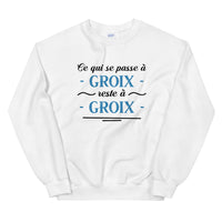 Thumbnail for Ce qui se passe à Groix reste à Groix - Bretagne - Sweatshirt - Ici & Là - T-shirts & Souvenirs de chez toi