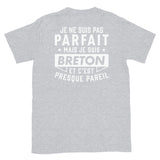 Parfait Breton  - Imprimé DOS - T-shirt Standard - Ici & Là - T-shirts & Souvenirs de chez toi