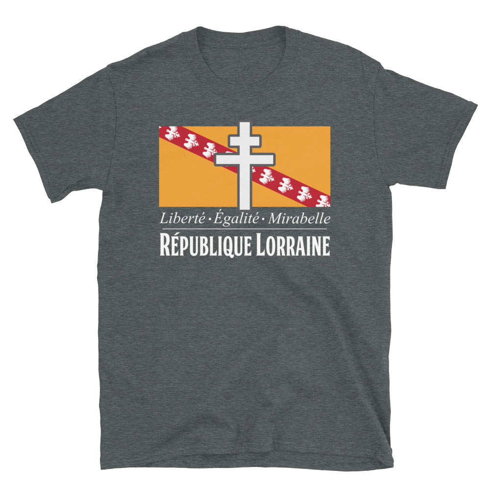 T-shirt Lorraine bleu marine - Liberté Égalité Mirabelle